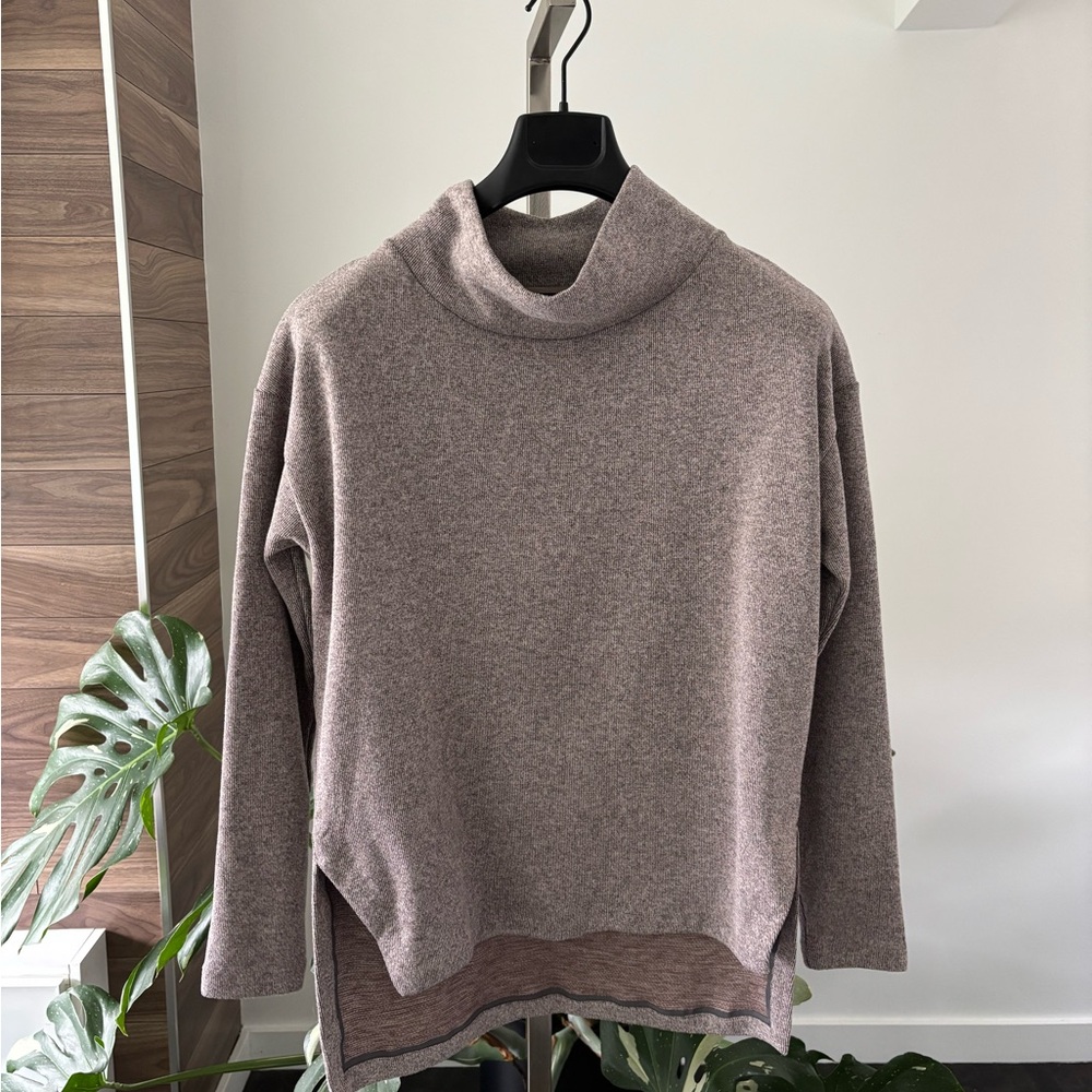 Arc'teryx Women's Taupe Turtleneck Sweater